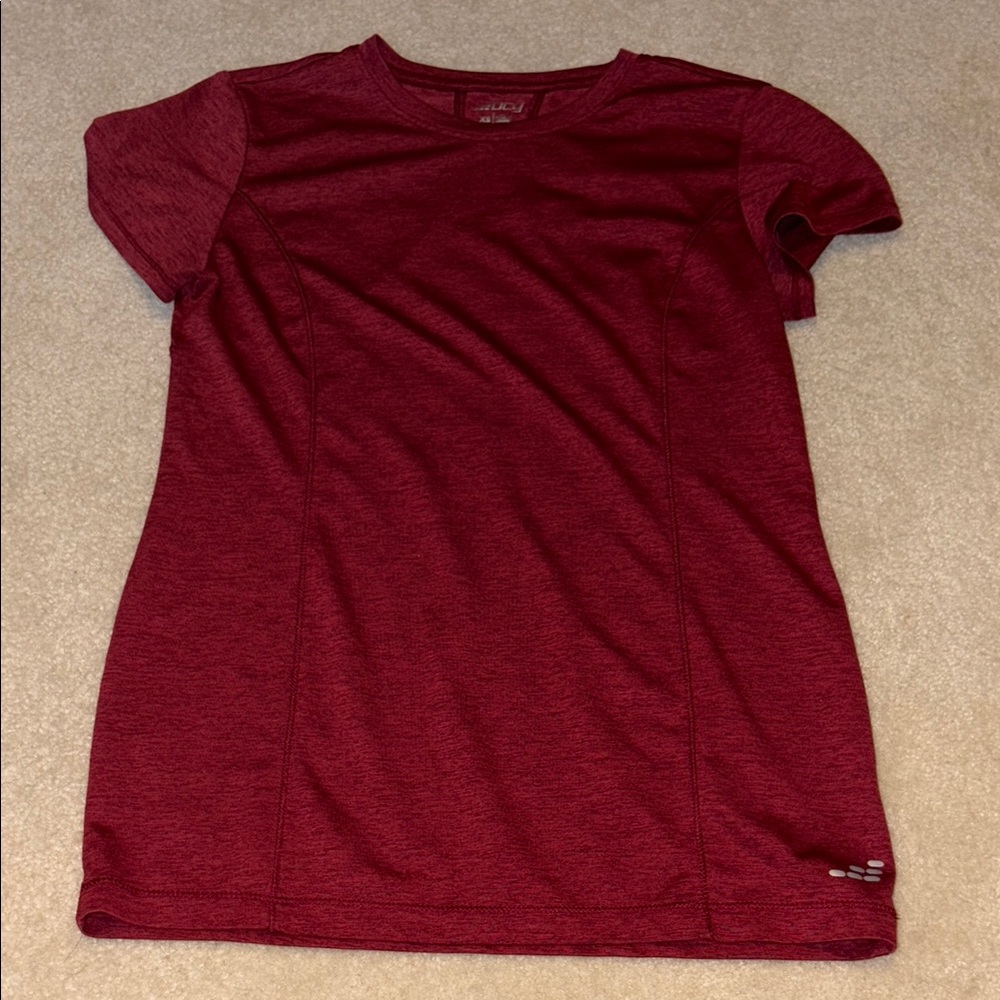 BCG Maroon Performance Tee